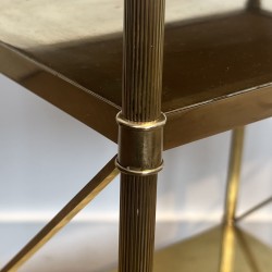 Paire de Bouts de Canapé Maison Jansen Laiton 1940 - Maison Barrois