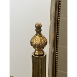 Cheval Psyche Mirror Stand Carved Frame 19th Century - Maison Barrois