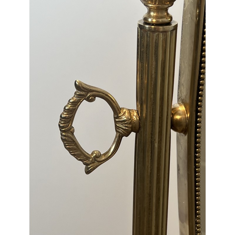 Miroir Psyché sur Pied Encadrement Sculpté XIXème - Maison Barrois