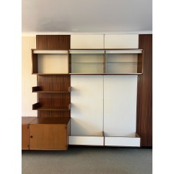 Grand Système Mural Modulable | Bibliothèque Design Français 1970