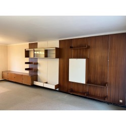 Grand Système Mural Modulable | Bibliothèque Design Français 1970