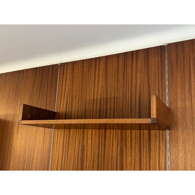 Huge Modular Wall Unit System | 1970s French Modernist Library