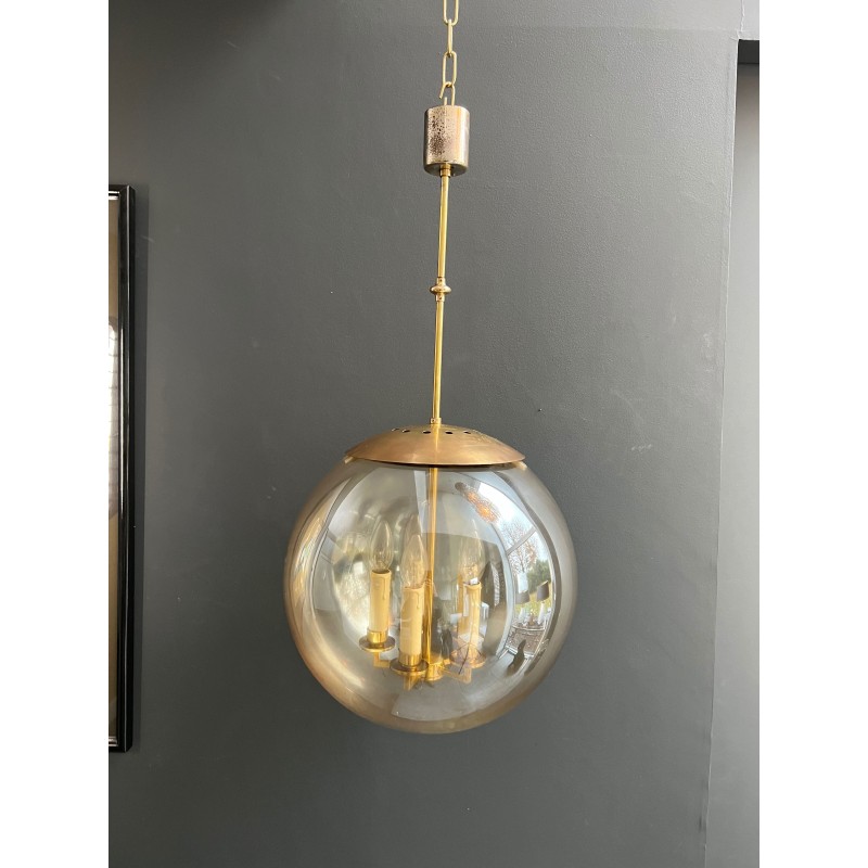 Globe Pendant Light in Smoked Glass | Maison Barrois