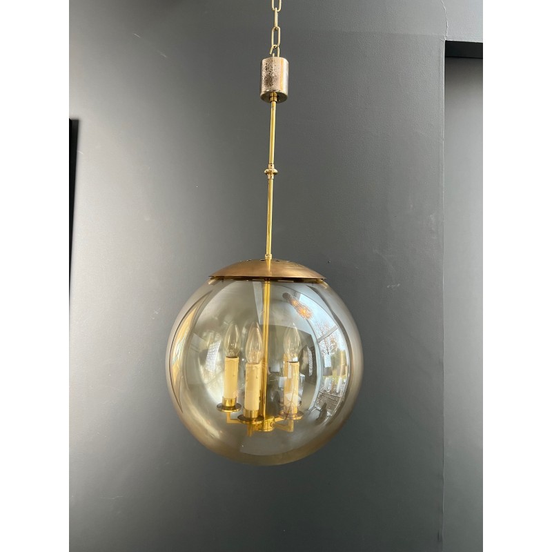Suspension Boule en Verre Fumé | Maison Barrois