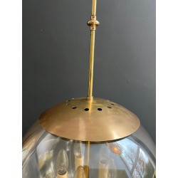 Suspension Boule en Verre Fumé | Maison Barrois