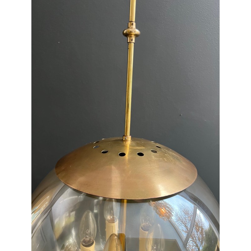 Suspension Boule en Verre Fumé | Maison Barrois