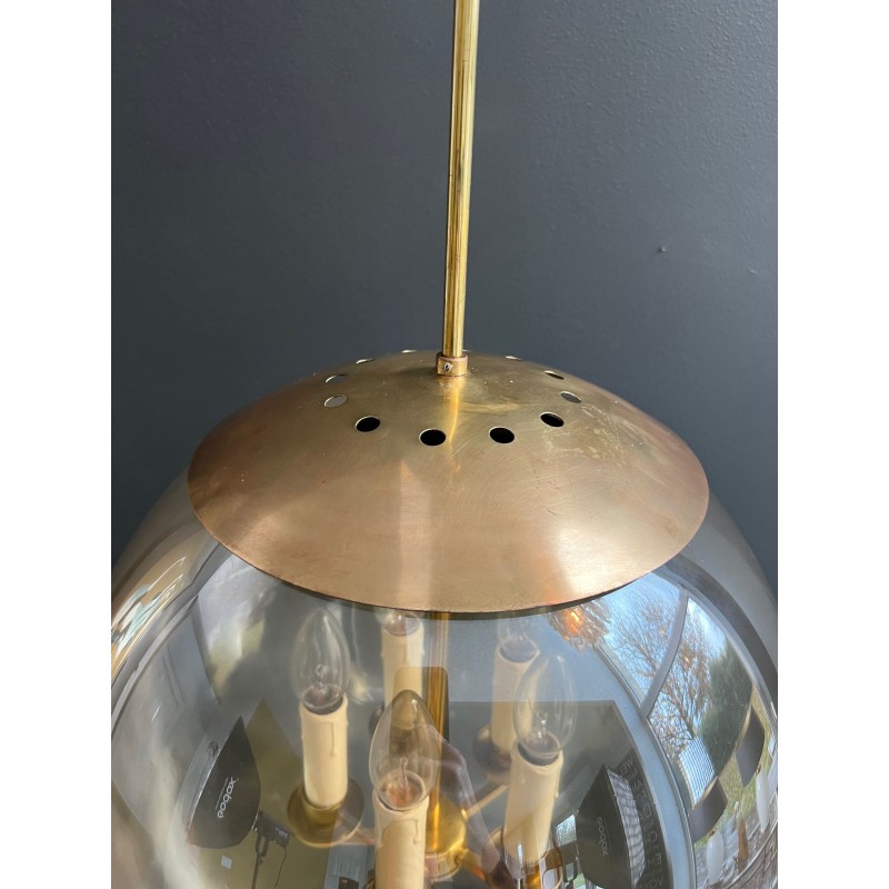 Suspension Boule en Verre Fumé | Maison Barrois