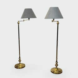 Liseuses sur Pied en Laiton | Maison Barrois
