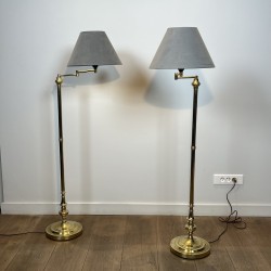 Liseuses sur Pied en Laiton | Maison Barrois
