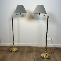 Liseuses sur Pied en Laiton | Maison Barrois