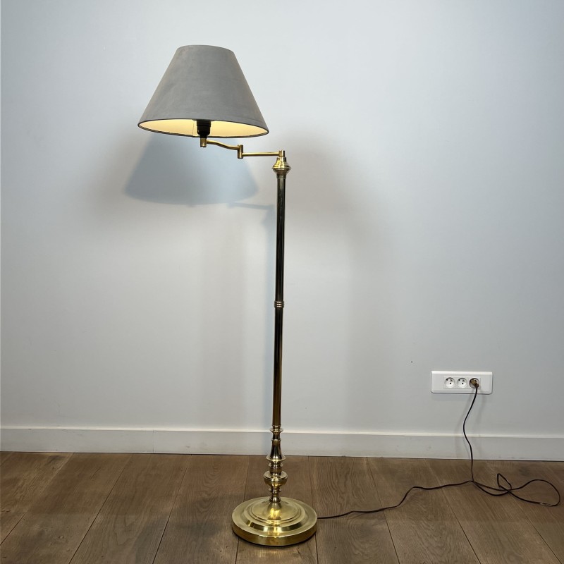 Brass Floor Reading Lamps | Maison Barrois