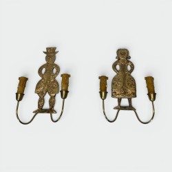 Appliques Néoclassiques en Laiton | Maison Barrois