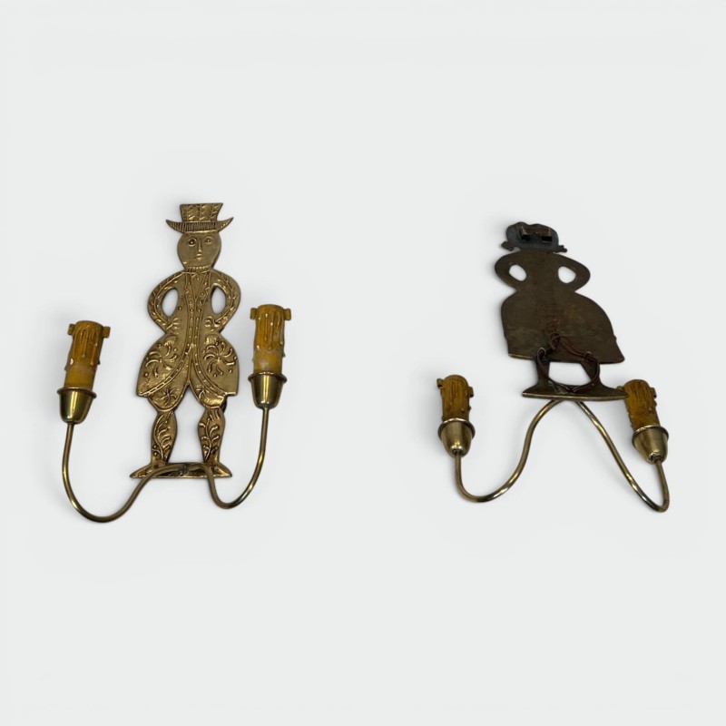 Appliques Néoclassiques en Laiton | Maison Barrois