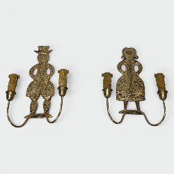 Appliques Néoclassiques en Laiton | Maison Barrois
