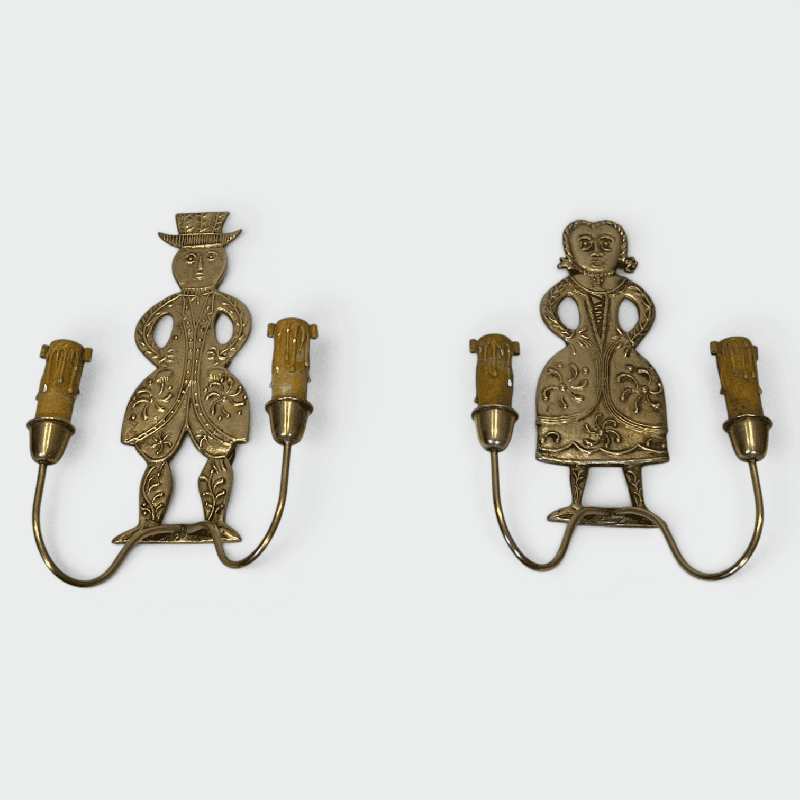 Appliques Néoclassiques en Laiton | Maison Barrois