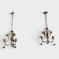 Lustres en Métal Doré | Maison Barrois