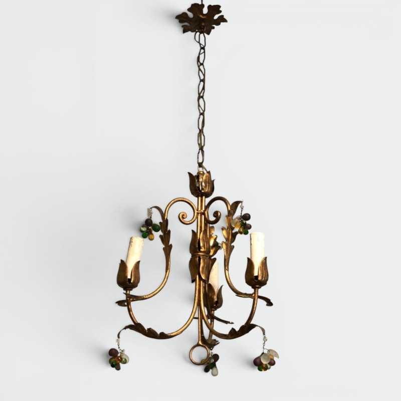 Lustres en Métal Doré | Maison Barrois
