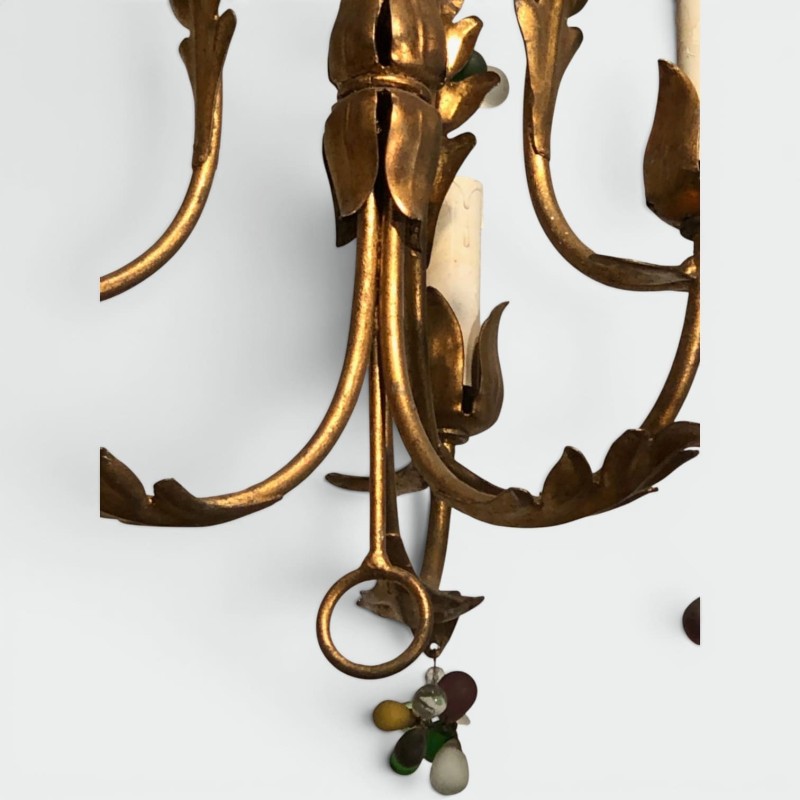 Gilt Metal Chandeliers | Maison Barrois