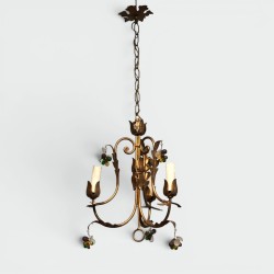 Gilt Metal Chandeliers | Maison Barrois