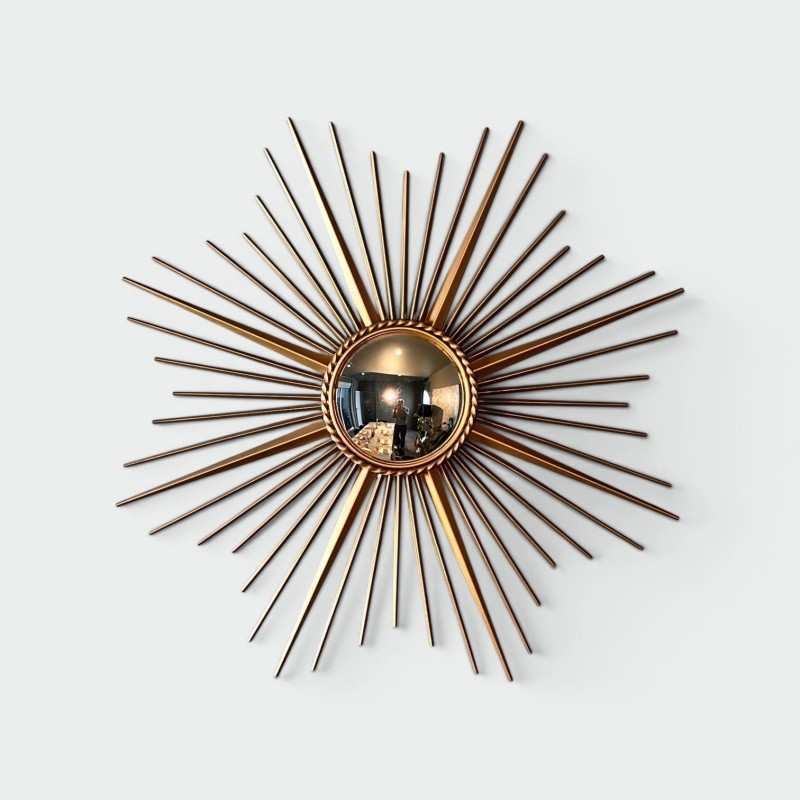 Miroir Soleil en Métal, Chaty Vallauris | Maison Barrois