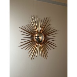Sunburst Mirror in Gilt, Chaty Vallauris | Maison Barrois