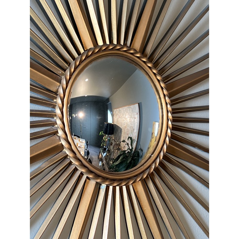 Miroir Soleil en Métal, Chaty Vallauris | Maison Barrois
