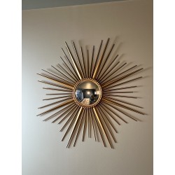 Miroir Soleil en Métal, Chaty Vallauris | Maison Barrois