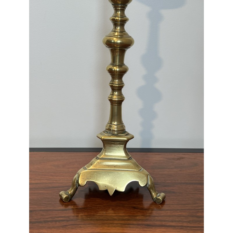 Large Brass Altar Pricket Candlesticks | Maison Barrois