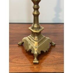 Large Brass Altar Pricket Candlesticks | Maison Barrois