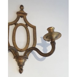 Applique en Fer Forgé, Gilbert Poillerat | Maison Barrois
