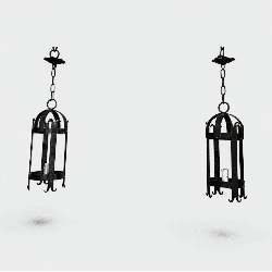 Lanternes en Fer Forgé de Forme Cylindrique | Maison Barrois