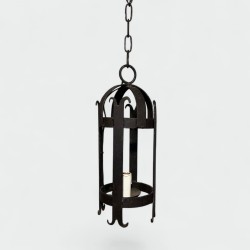 Cylindrical Wrought Iron Lanterns | Maison Barrois