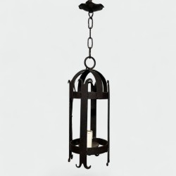 Cylindrical Wrought Iron Lanterns | Maison Barrois