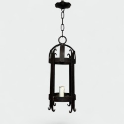Lanternes en Fer Forgé de Forme Cylindrique | Maison Barrois