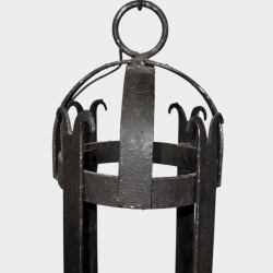 Cylindrical Wrought Iron Lanterns | Maison Barrois