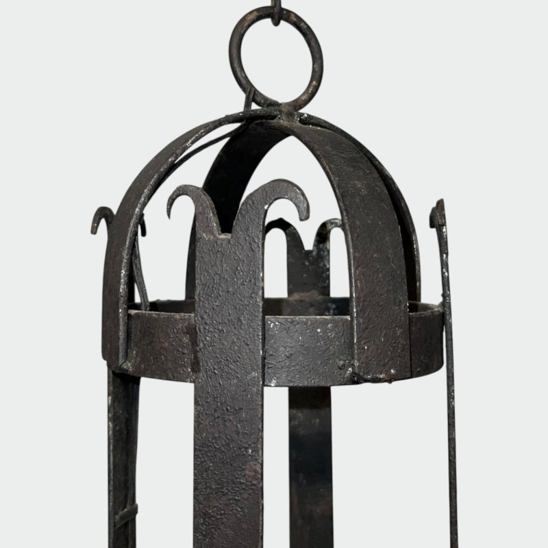 Cylindrical Wrought Iron Lanterns | Maison Barrois