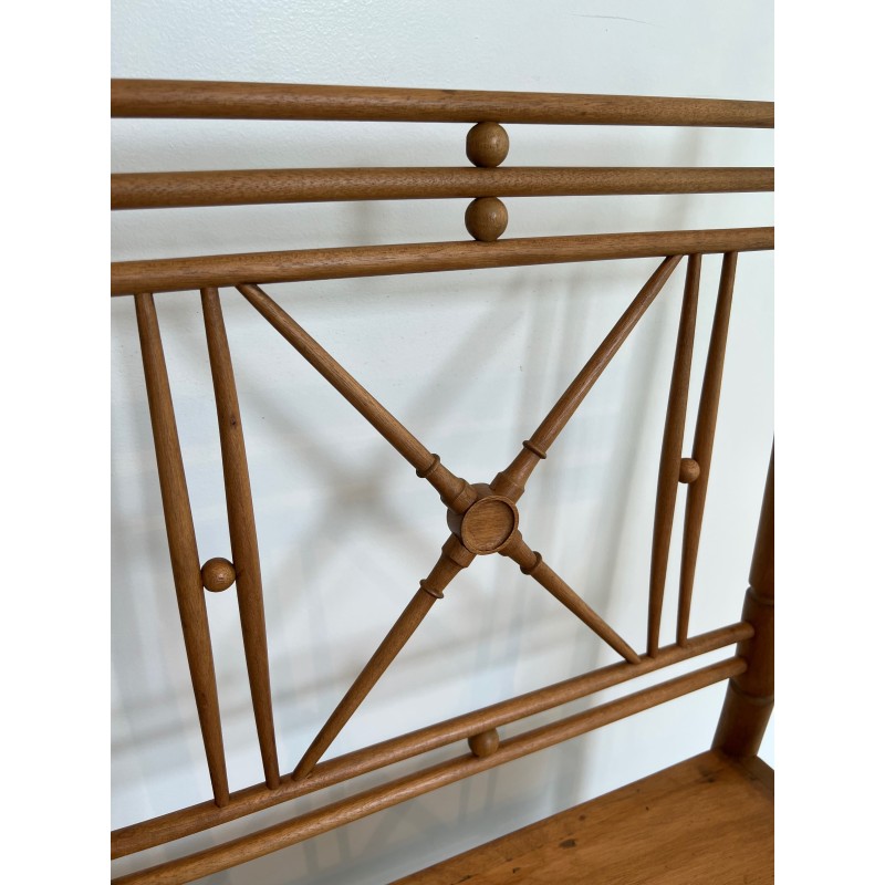 Fauteuil Vicario en Bois Naturel Façon | Maison Barrois