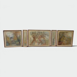Cinq Panneaux, Atelier Couteau & Duhamel | Maison Barrois