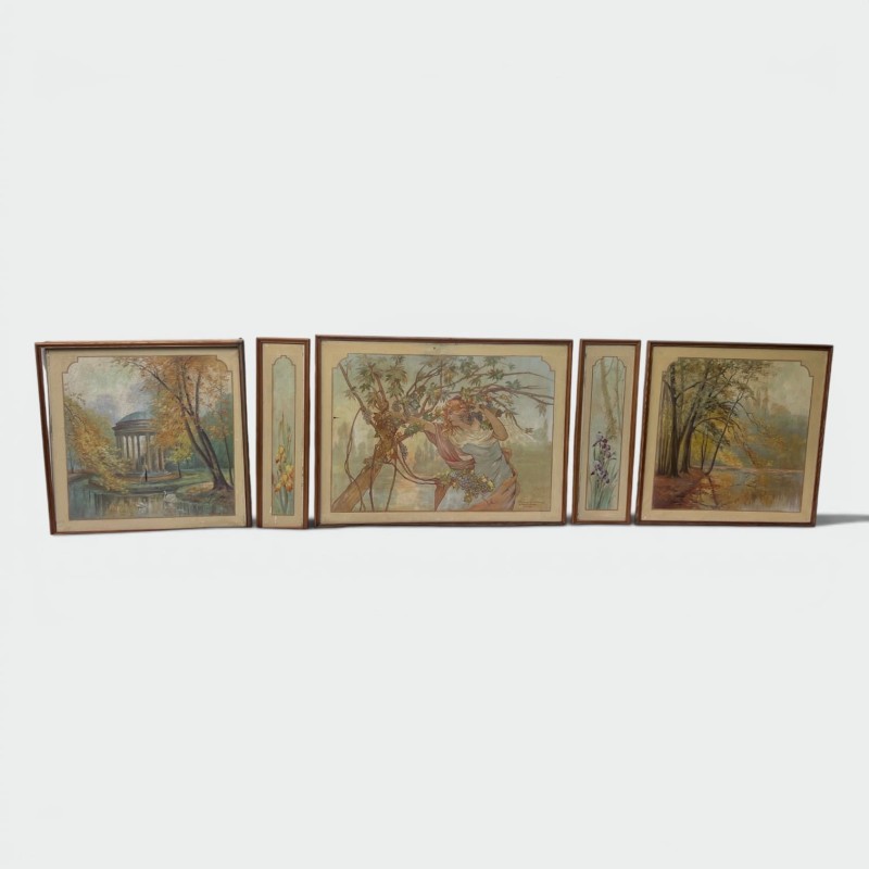 Cinq Panneaux, Atelier Couteau & Duhamel | Maison Barrois