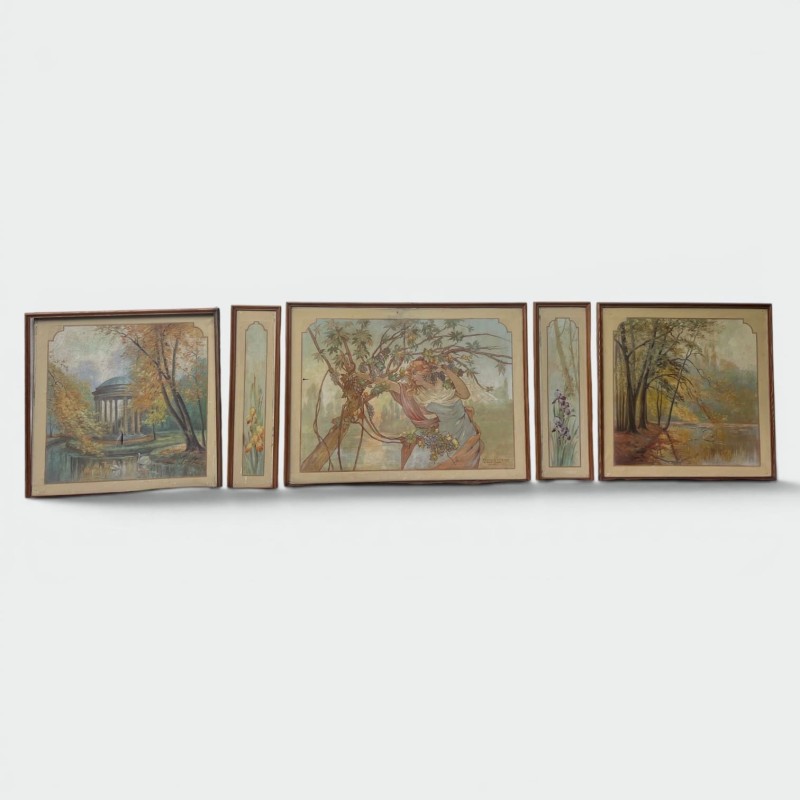 Cinq Panneaux, Atelier Couteau & Duhamel | Maison Barrois