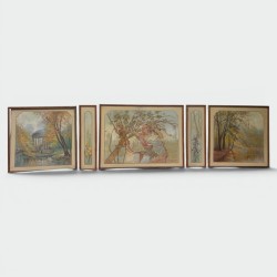 Cinq Panneaux, Atelier Couteau & Duhamel | Maison Barrois