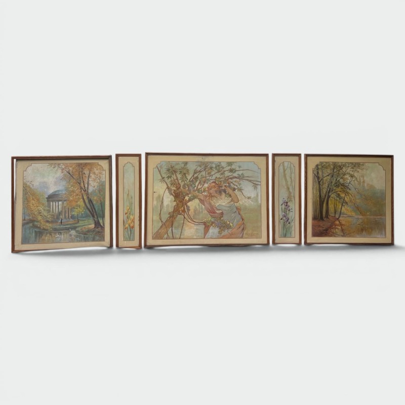 Cinq Panneaux, Atelier Couteau & Duhamel | Maison Barrois