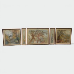 Cinq Panneaux, Atelier Couteau & Duhamel | Maison Barrois