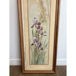 Panneaux Décoratifs Art Nouveau aux Iris | Maison Barrois