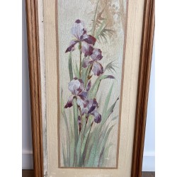 Panneaux Décoratifs Art Nouveau aux Iris | Maison Barrois