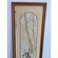 Panneaux Décoratifs Art Nouveau aux Iris | Maison Barrois