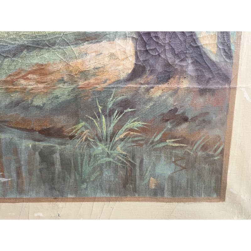 Large Art Nouveau Decorative Panel | Maison Barrois