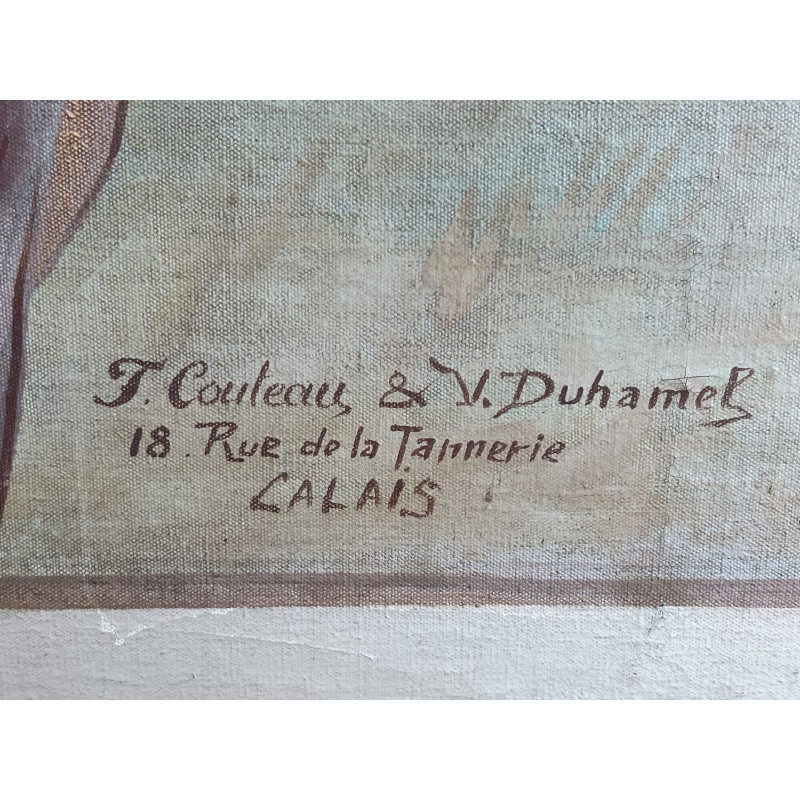 Grand Panneau Décoratif Art Nouveau | Maison Barrois