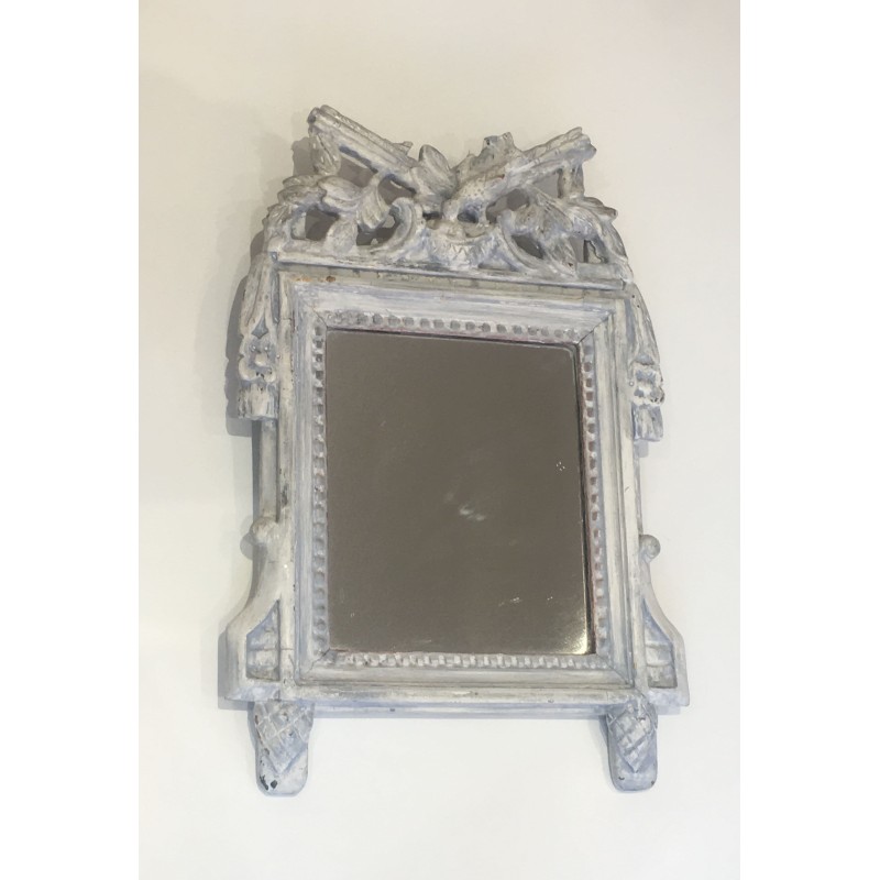 Miroir de Style Louis XVI en Bois Sculpté | Maison Barrois