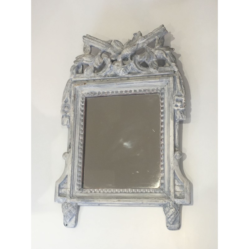 Miroir de Style Louis XVI en Bois Sculpté | Maison Barrois